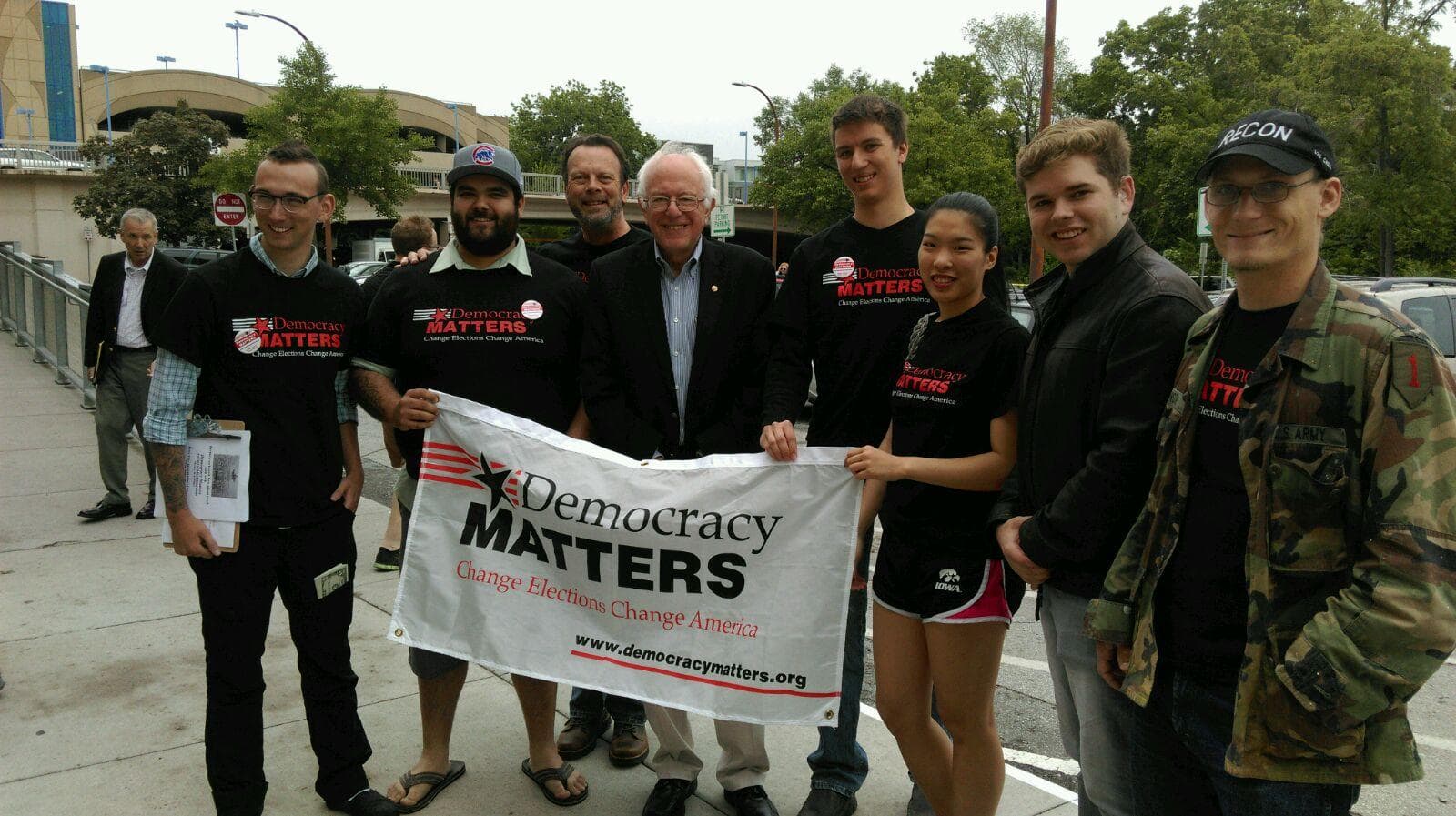 Bernie Sanders Loves Democracy Matters